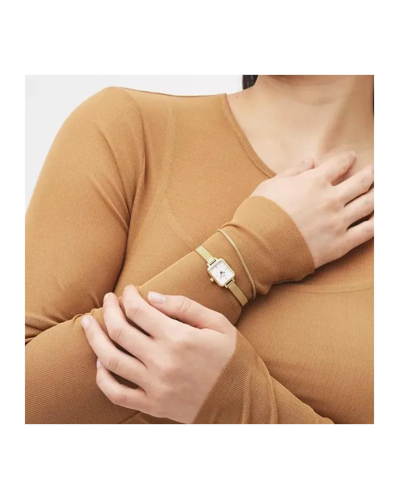 ZEGAREK DAMSKI DANIEL WELLINGTON Quadro Mini 15mm DW00100725 + BOX (zw524a)