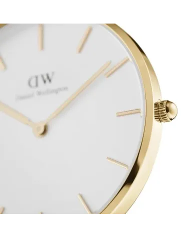 ZEGAREK DAMSKI DANIEL WELLINGTON DW00100350  - Petite Evergold 28mm