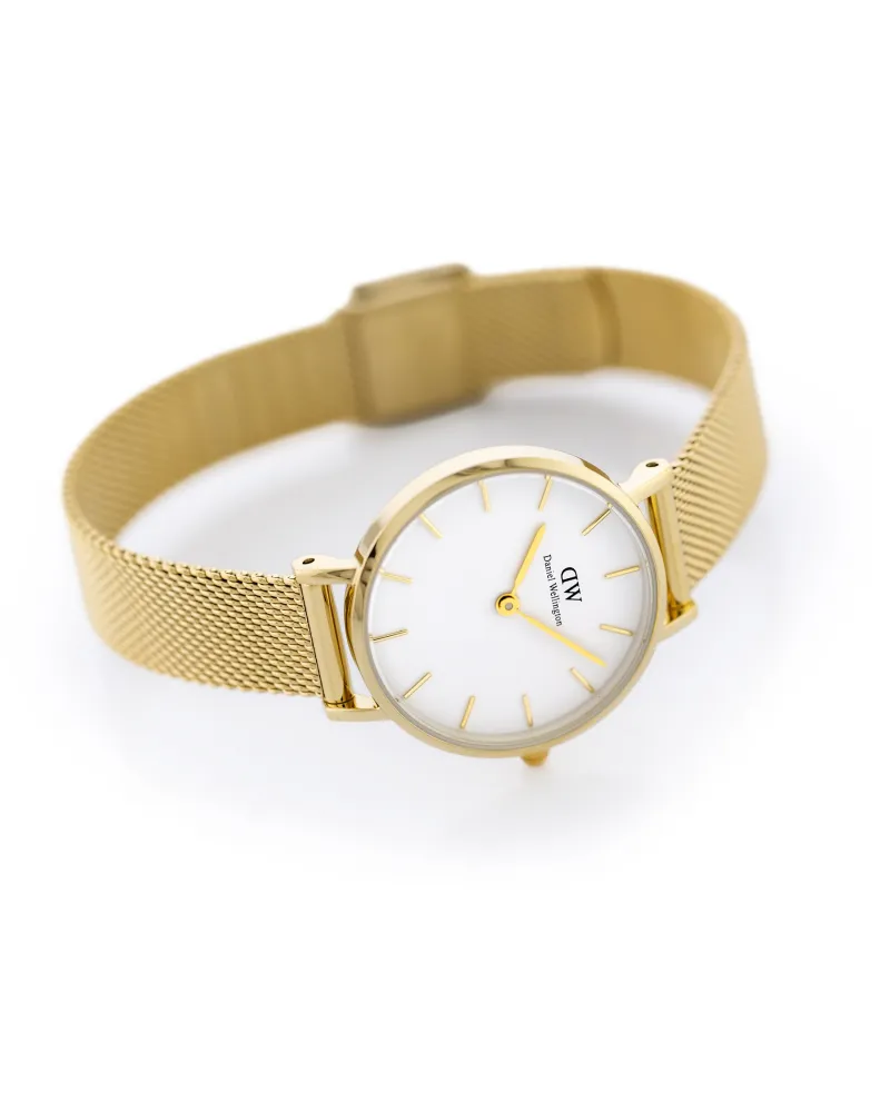 ZEGAREK DAMSKI DANIEL WELLINGTON DW00100350  - Petite Evergold 28mm