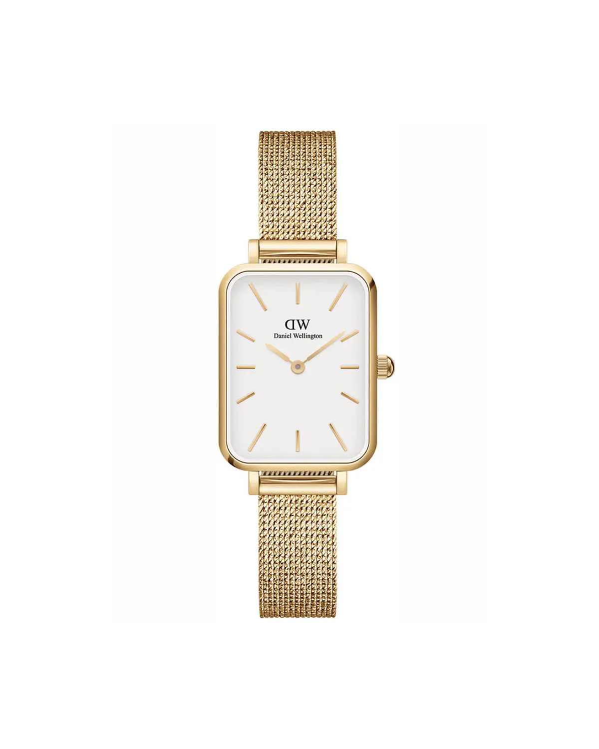 ZEGAREK DAMSKI DANIEL WELLINGTON Quadro Pressed Evergold 20mm DW00100556 + BOX (zw520a)