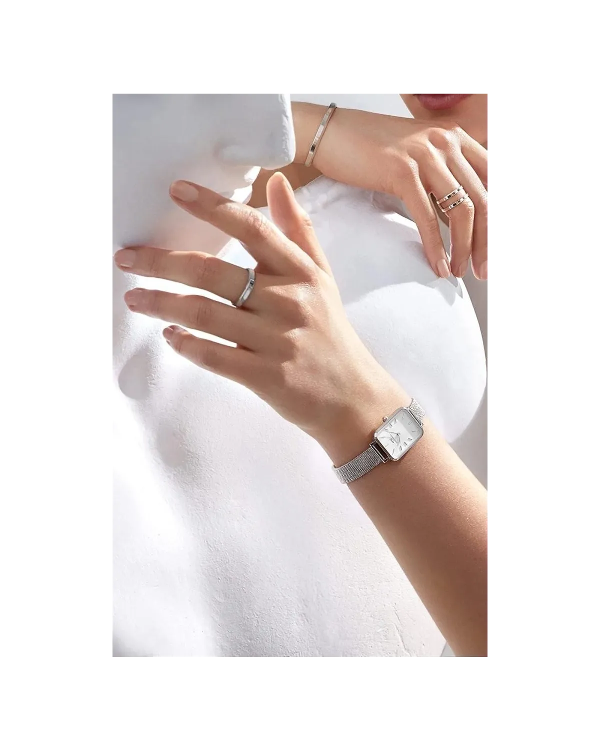 ZEGAREK DAMSKI DANIEL WELLINGTON DW00100438 - QUADRO (zw505a)