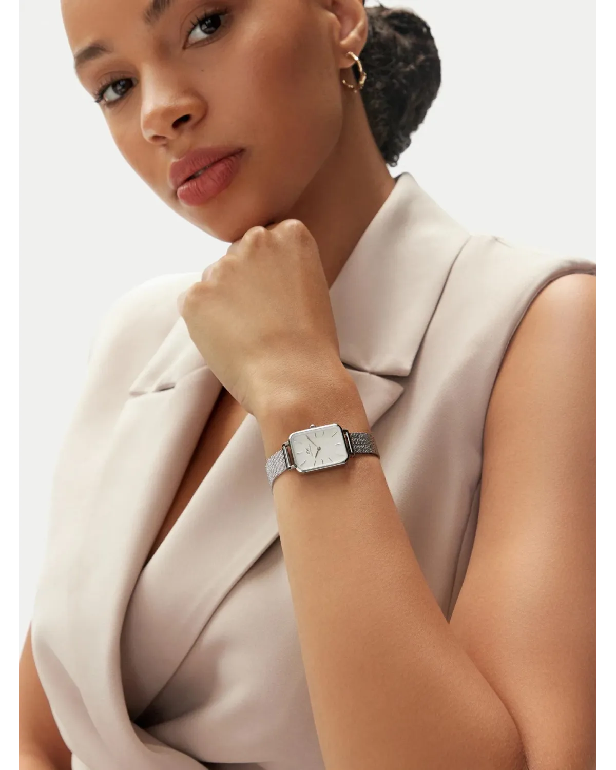 ZEGAREK DAMSKI DANIEL WELLINGTON DW00100438 - QUADRO (zw505a)