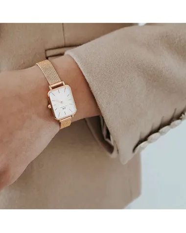 ZEGAREK DAMSKI DANIEL WELLINGTON DW00100431 - QUADRO (zw505b)