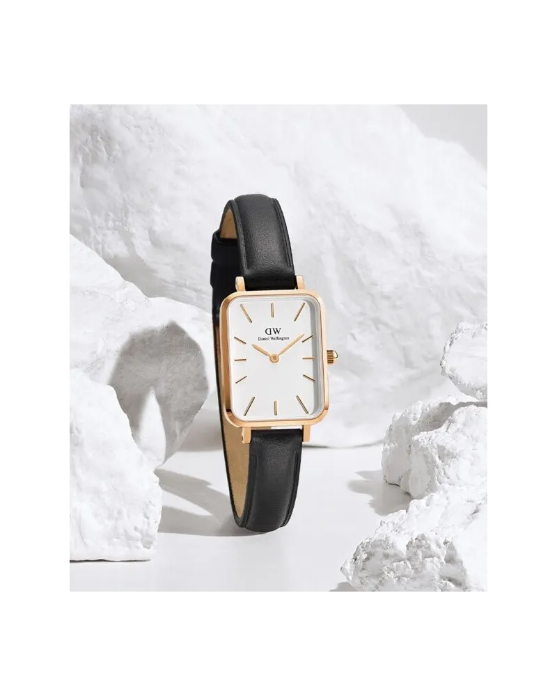 ZEGAREK DAMSKI DANIEL WELLINGTON DW00100434 - Quadro Pressed Sheffield Gold 32mm + BOX ZEGAREK DAMSKI DANIEL WELLINGTON DW00100434 - Quadro Pressed Sheffield Gold 32mm + BOX