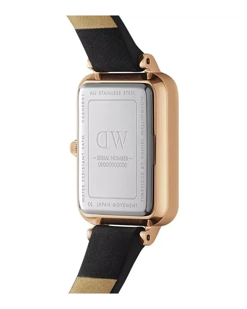 ZEGAREK DAMSKI DANIEL WELLINGTON DW00100434 - Quadro Pressed Sheffield Gold 32mm + BOX ZEGAREK DAMSKI DANIEL WELLINGTON DW00100434 - Quadro Pressed Sheffield Gold 32mm + BOX