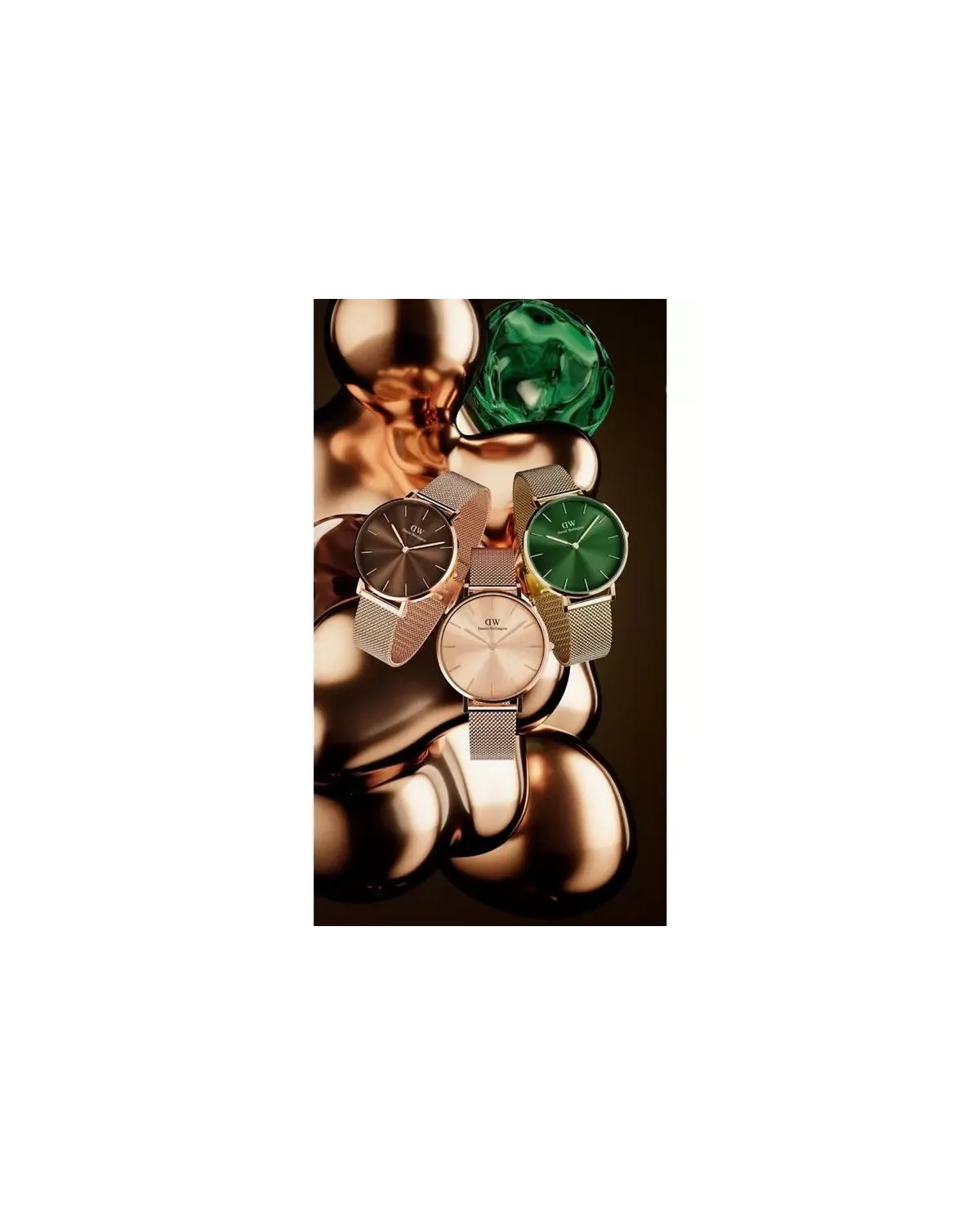 ZEGAREK DAMSKI DANIEL WELLINGTON DW00100479 - PETITE EMERALD 28mm (zw501g)