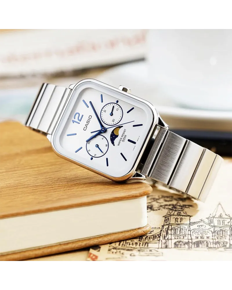 ZEGAREK MĘSKI CASIO MTP-M305D-7AVDF + BOX ZEGAREK MĘSKI CASIO MTP-M305D-7AVDF + BOX