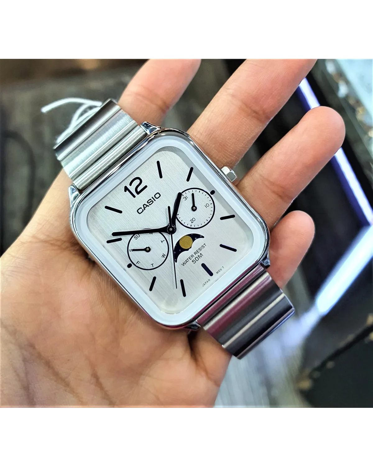 ZEGAREK MĘSKI CASIO MTP-M305D-7AVDF + BOX ZEGAREK MĘSKI CASIO MTP-M305D-7AVDF + BOX