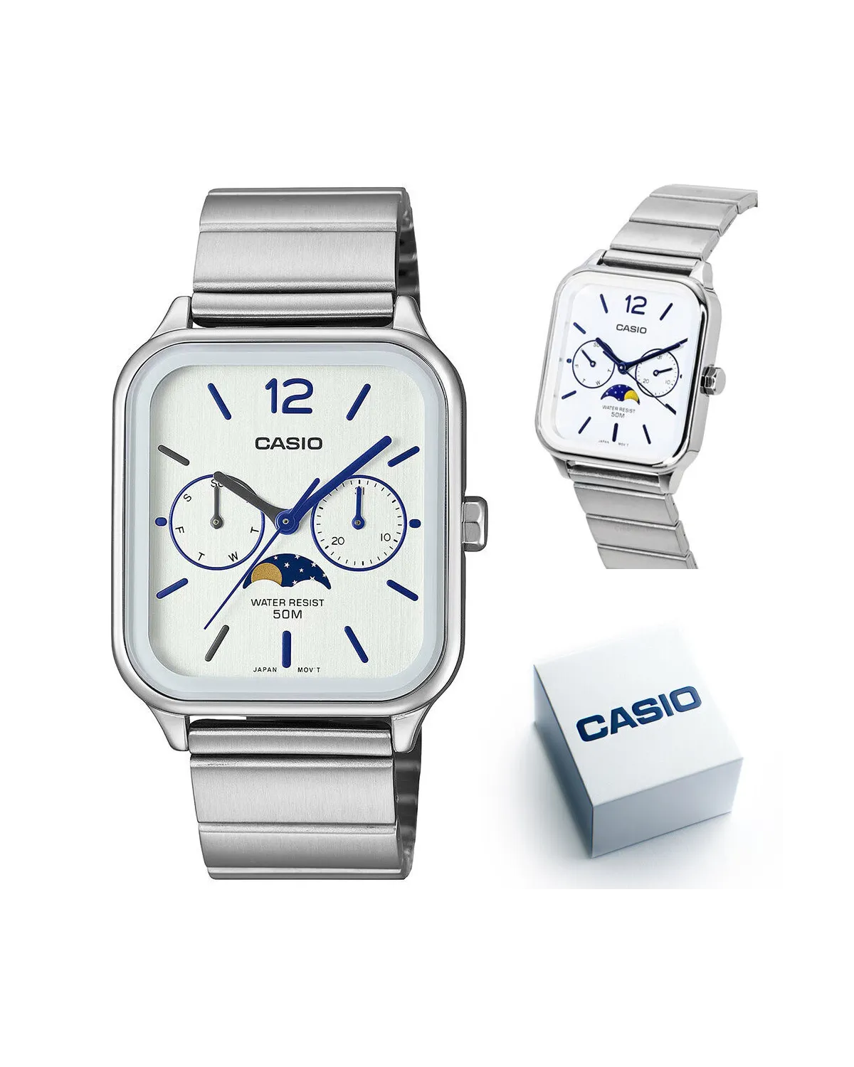ZEGAREK MĘSKI CASIO MTP-M305D-7AVDF + BOX ZEGAREK MĘSKI CASIO MTP-M305D-7AVDF + BOX