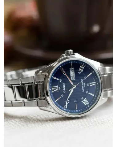 ZEGAREK MĘSKI CASIO MTP-1384D-2A + BOX