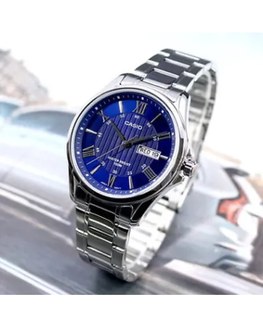 ZEGAREK MĘSKI CASIO MTP-1384D-2A + BOX