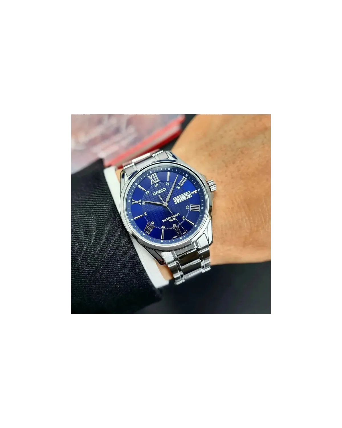 ZEGAREK MĘSKI CASIO MTP-1384D-2A + BOX