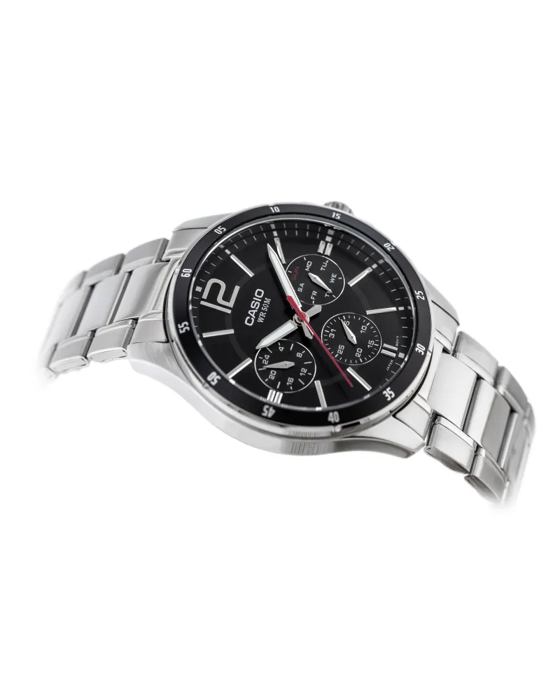 ZEGAREK MĘSKI CASIO MTP-1374D-1AV (zd063b) + BOX ZEGAREK MĘSKI CASIO MTP-1374D-1AV (zd063b) + BOX