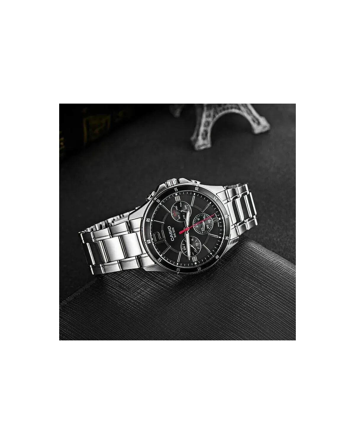 ZEGAREK MĘSKI CASIO MTP-1374D-1AV (zd063b) + BOX ZEGAREK MĘSKI CASIO MTP-1374D-1AV (zd063b) + BOX