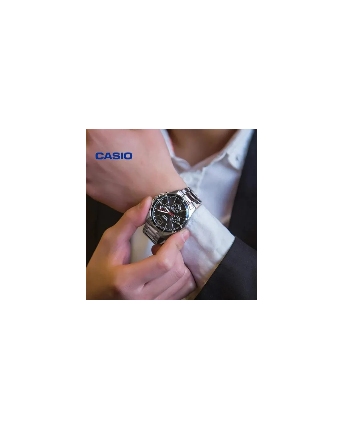 ZEGAREK MĘSKI CASIO MTP-1374D-1AV (zd063b) + BOX ZEGAREK MĘSKI CASIO MTP-1374D-1AV (zd063b) + BOX