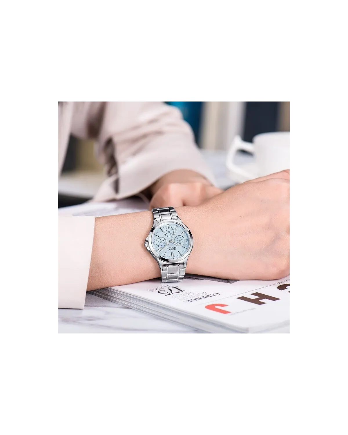 ZEGAREK DAMSKI CASIO LTP-V300D-2AUDF (zd566f) + BOX