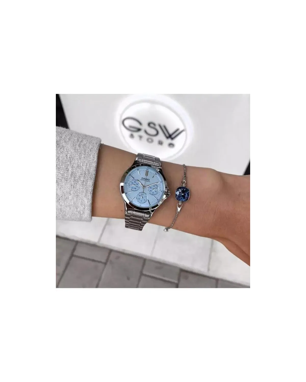 ZEGAREK DAMSKI CASIO LTP-V300D-2AUDF (zd566f) + BOX