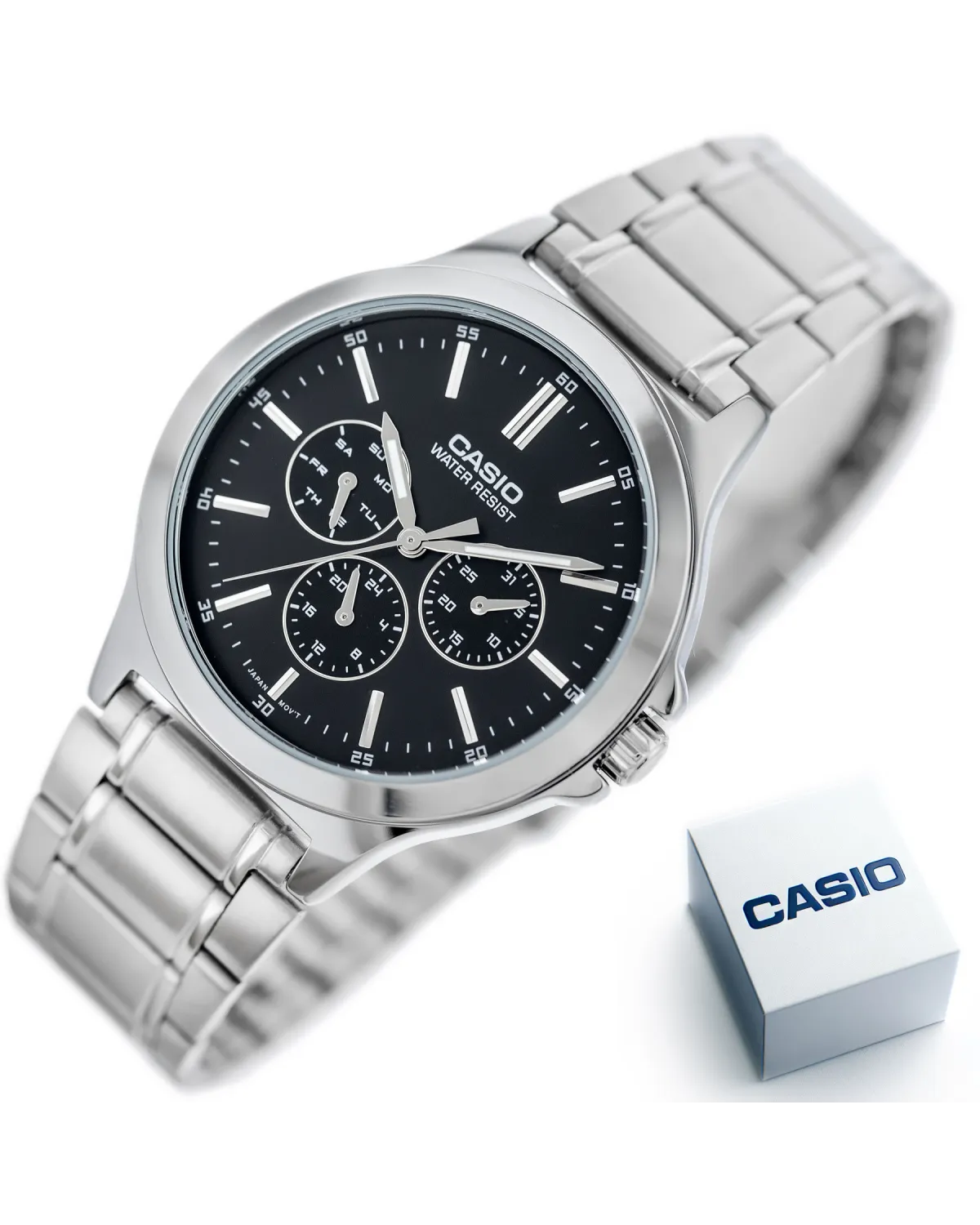 ZEGAREK MĘSKI CASIO MTP-V300D-1A + BOX
