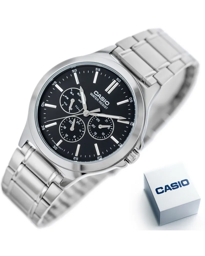 ZEGAREK MĘSKI CASIO MTP-V300D-1A + BOX