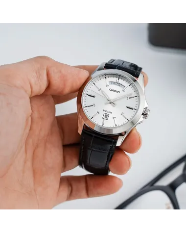 ZEGAREK MĘSKI CASIO MTP-1370L 7AVDF (zd116a) + BOX