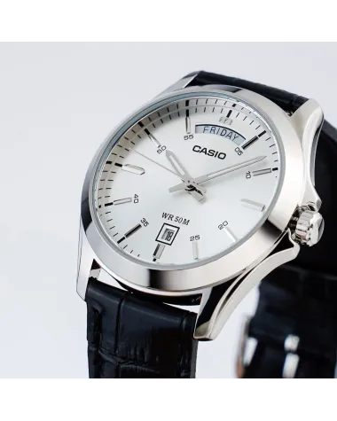 ZEGAREK MĘSKI CASIO MTP-1370L 7AVDF (zd116a) + BOX