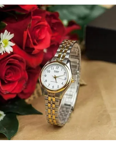 ZEGAREK DAMSKI CASIO LTP-1129G-7B (zd602b) + BOX