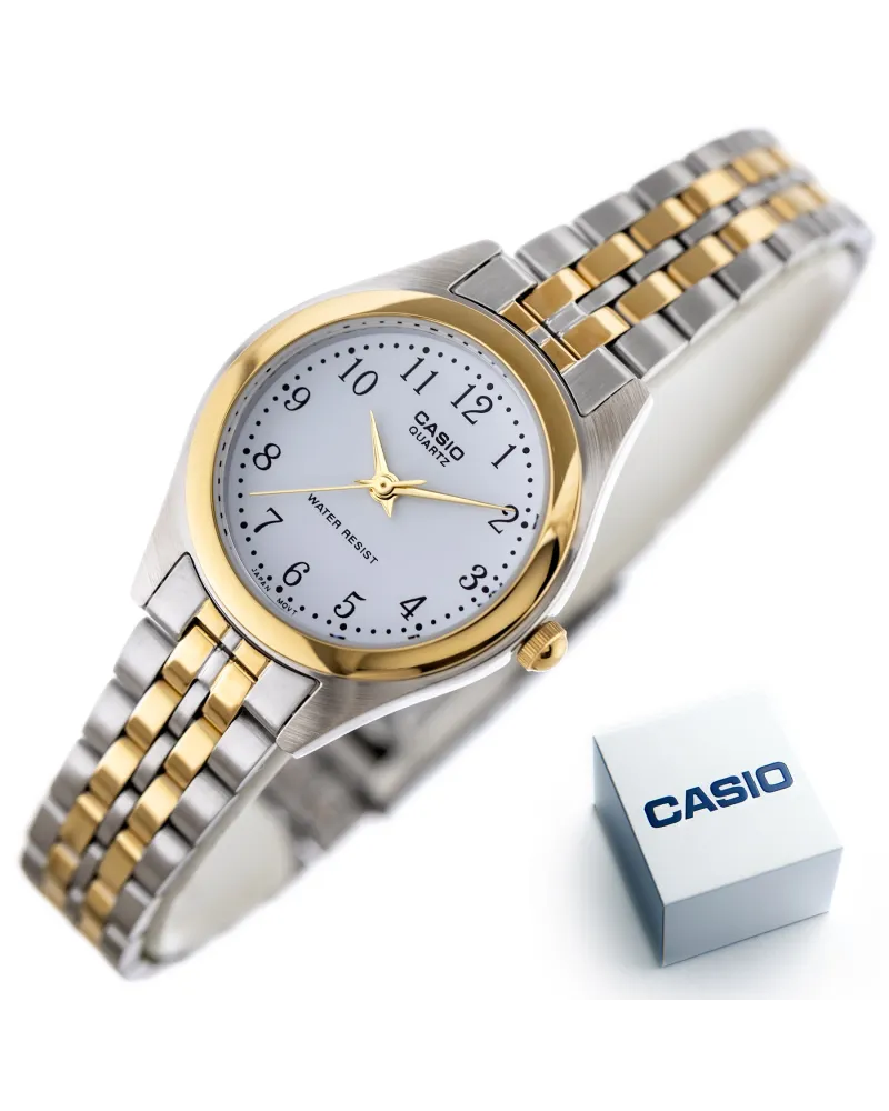 ZEGAREK DAMSKI CASIO LTP-1129G-7B (zd602b) + BOX ZEGAREK DAMSKI CASIO LTP-1129G-7B (zd602b) + BOX