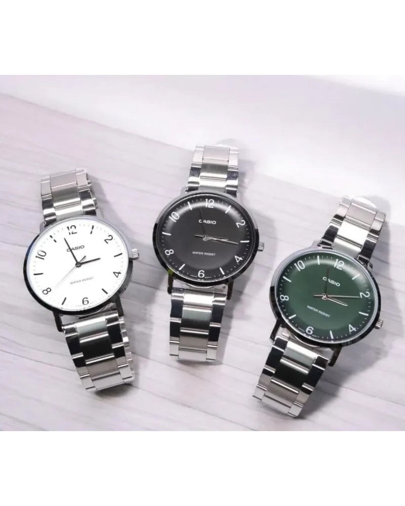 ZEGAREK MĘSKI CASIO MTP-VT03D-3B + BOX ZEGAREK MĘSKI CASIO MTP-VT03D-3B + BOX