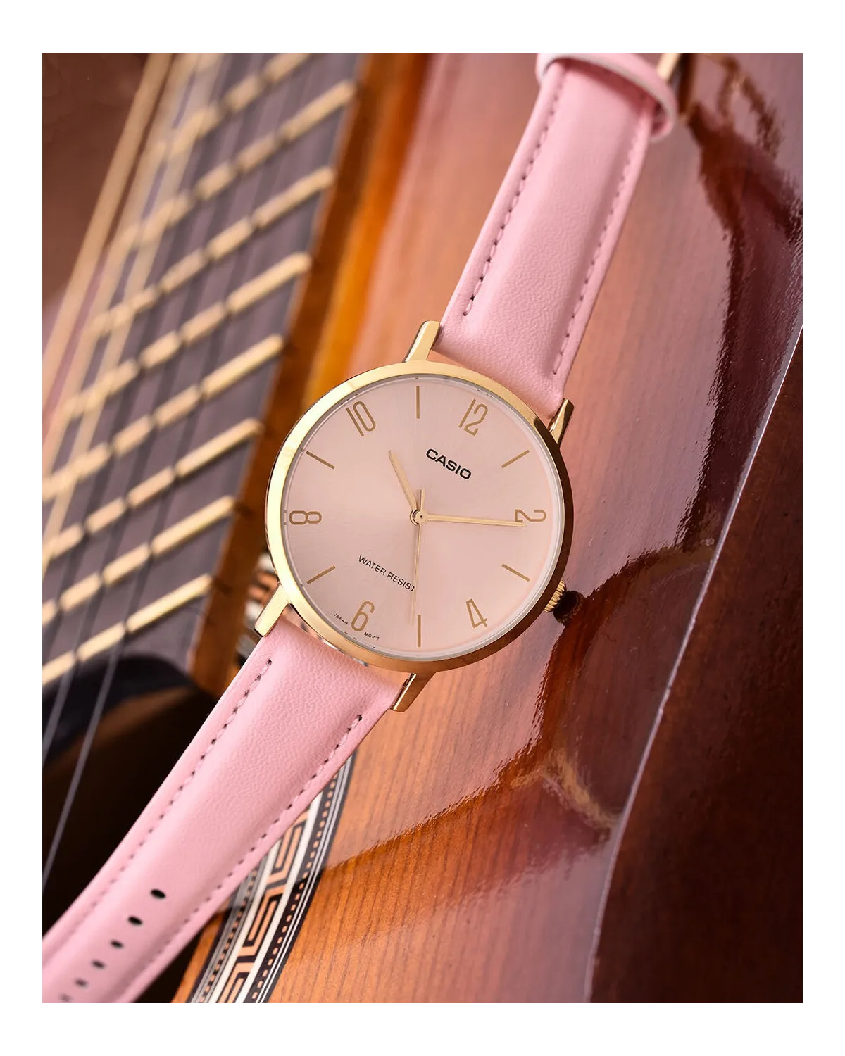 Zegarek Damski Casio  LTP-VT01GL-4B + BOX