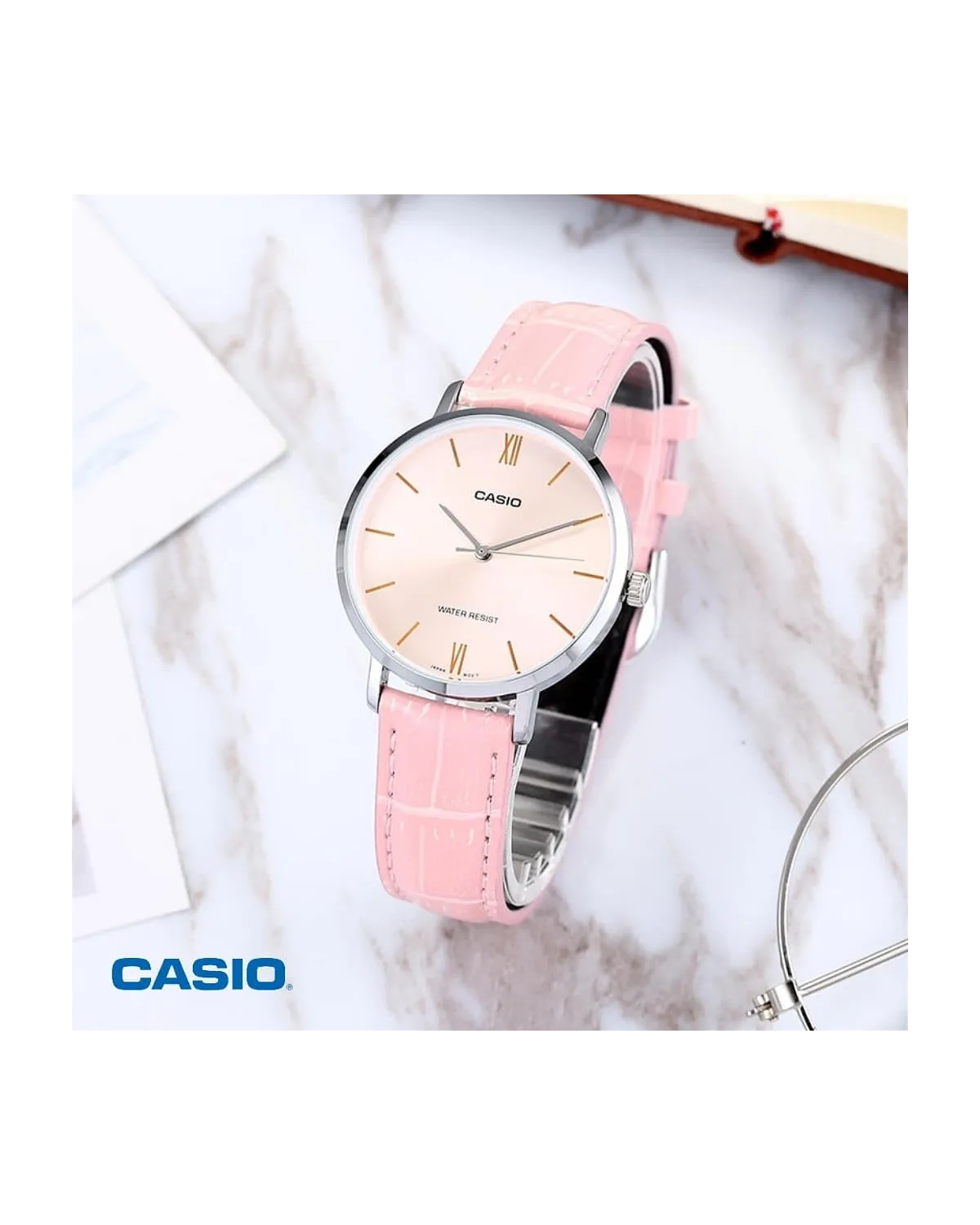Zegarek Damski Casio LTP-VT01L-4B + BOX Zegarek Damski Casio LTP-VT01L-4B + BOX