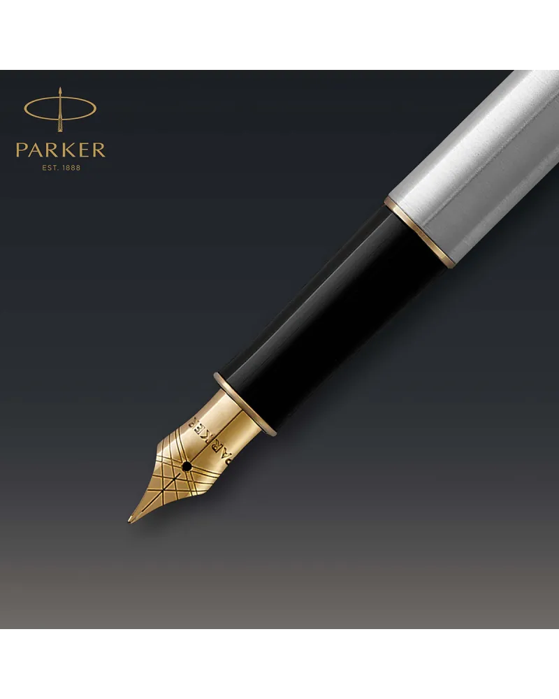 Długopis + Pióro Parker Sonnet Stalowy GT (1931507/1) Długopis + Pióro Parker Sonnet Stalowy GT (1931507/1)