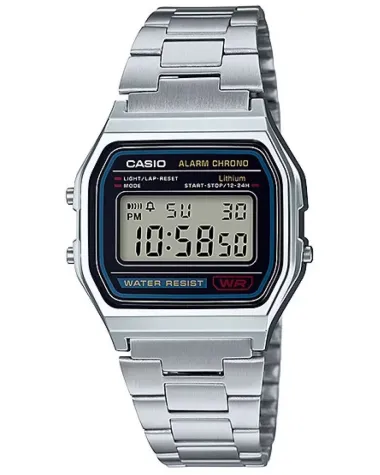 ZEGAREK MĘSKI CASIO A158WA-1D VINTAGE RETRO + BOX