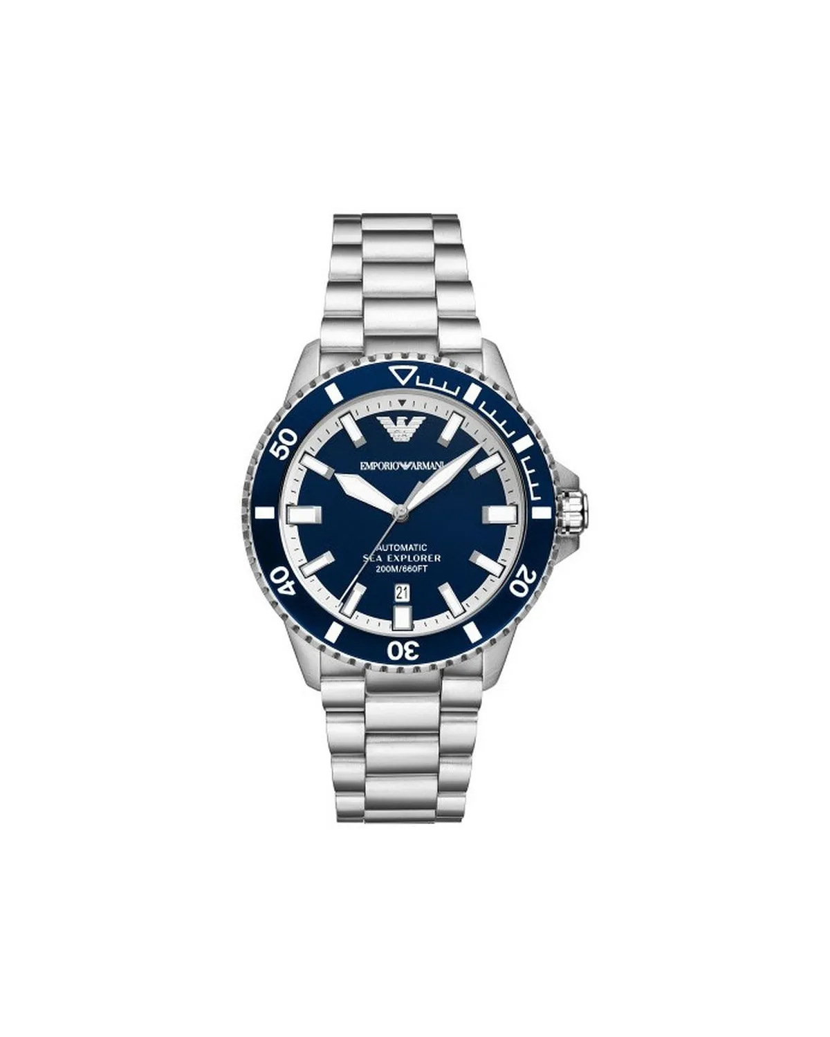 ZEGAREK MĘSKI EMPORIO ARMANI AR60079 Sea Explorer AUTOMATIC (zi110a) + BOX ZEGAREK MĘSKI EMPORIO ARMANI AR60079 Sea Explorer AUTOMATIC (zi110a) + BOX