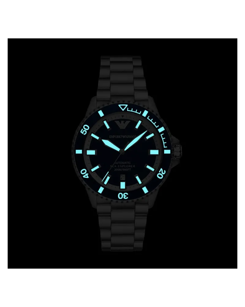 ZEGAREK MĘSKI EMPORIO ARMANI AR60079 Sea Explorer AUTOMATIC (zi110a) + BOX ZEGAREK MĘSKI EMPORIO ARMANI AR60079 Sea Explorer AUTOMATIC (zi110a) + BOX