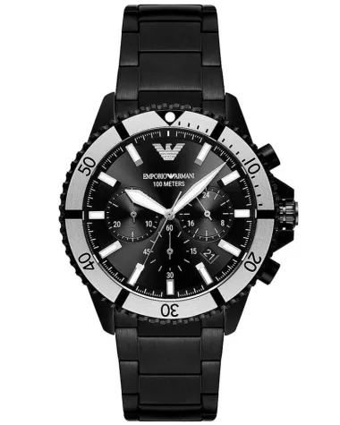 ZEGAREK MĘSKI EMPORIO ARMANI AR80050 - DIVER (zi032d)