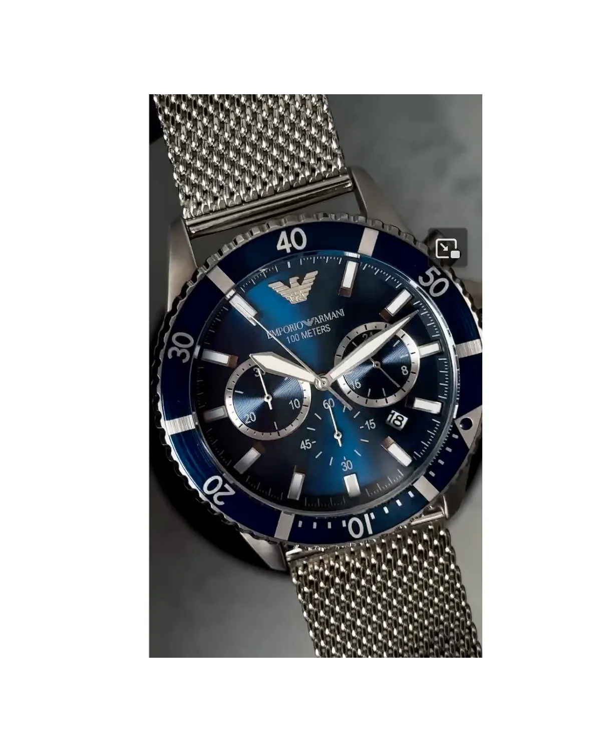 ZEGAREK MĘSKI EMPORIO ARMANI AR11587 DIVER (zi113a) + BOX