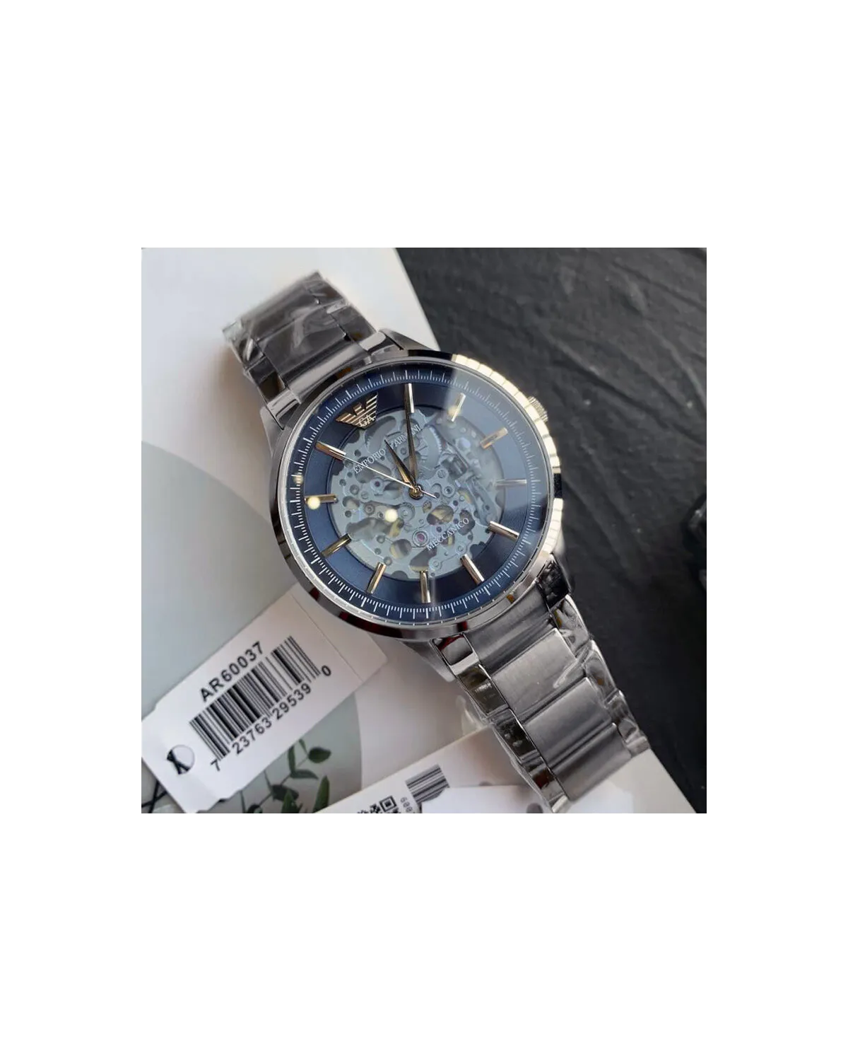 Zegarek męski EMPORIO ARMANI SKELETON AUTOMATIC AR60037 (zi054a) Zegarek męski EMPORIO ARMANI SKELETON AUTOMATIC AR60037 (zi054a)