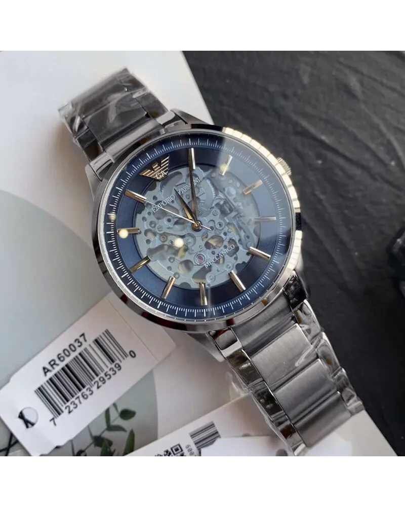 Zegarek męski EMPORIO ARMANI SKELETON AUTOMATIC AR60037 (zi054a) Zegarek męski EMPORIO ARMANI SKELETON AUTOMATIC AR60037 (zi054a)