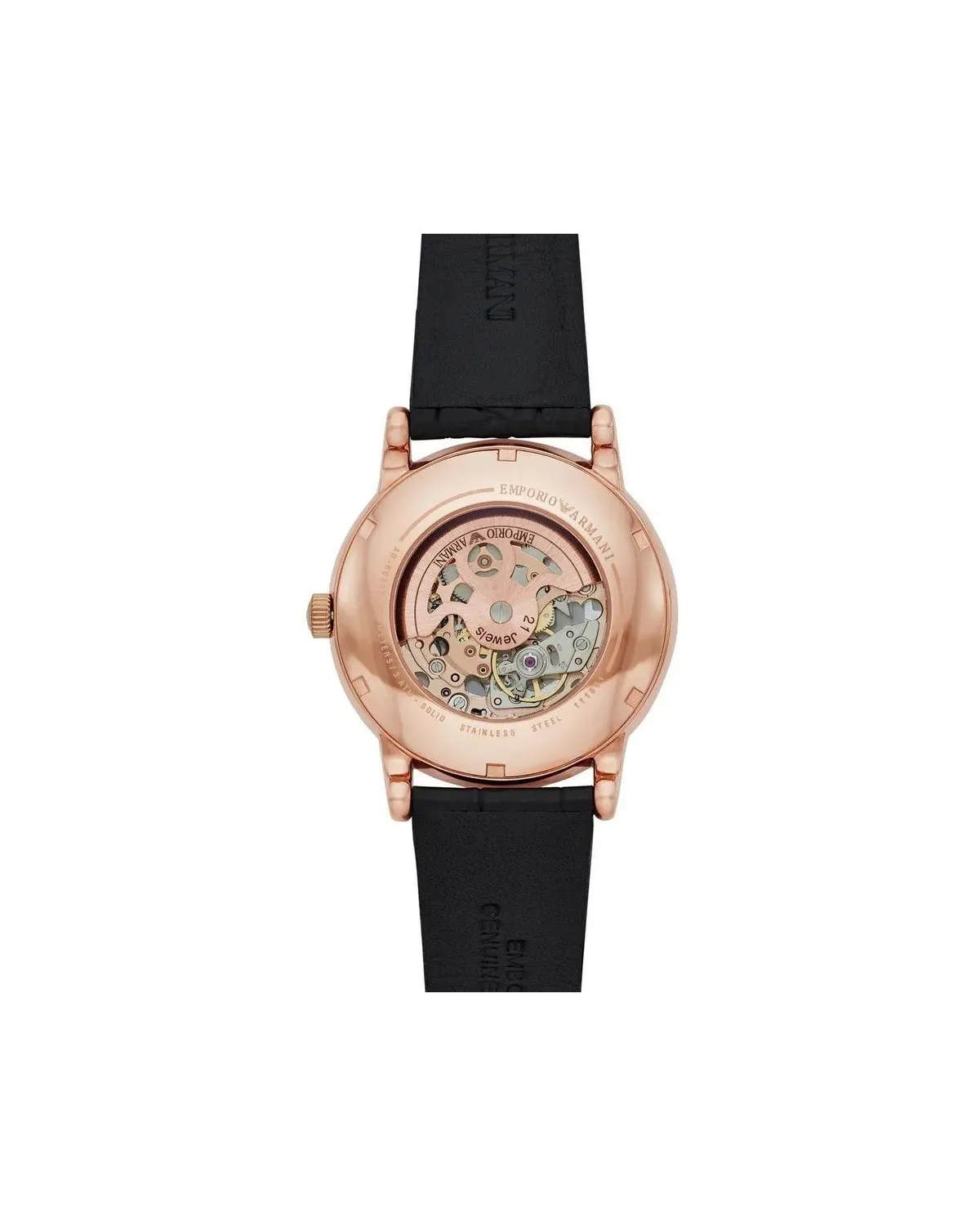 ZEGAREK MĘSKI EMPORIO ARMANI LUIGI AUTOMATIC AR60031 + BOX (zi062b)
