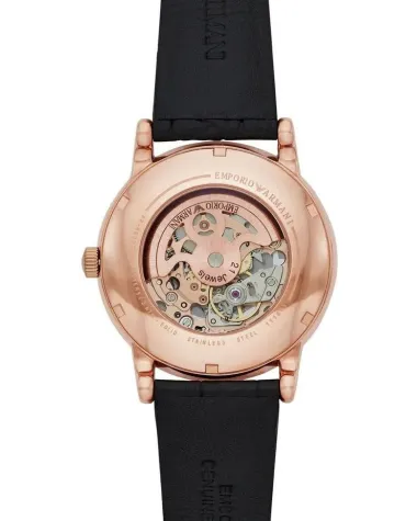 ZEGAREK MĘSKI EMPORIO ARMANI LUIGI AUTOMATIC AR60031 + BOX (zi062b)