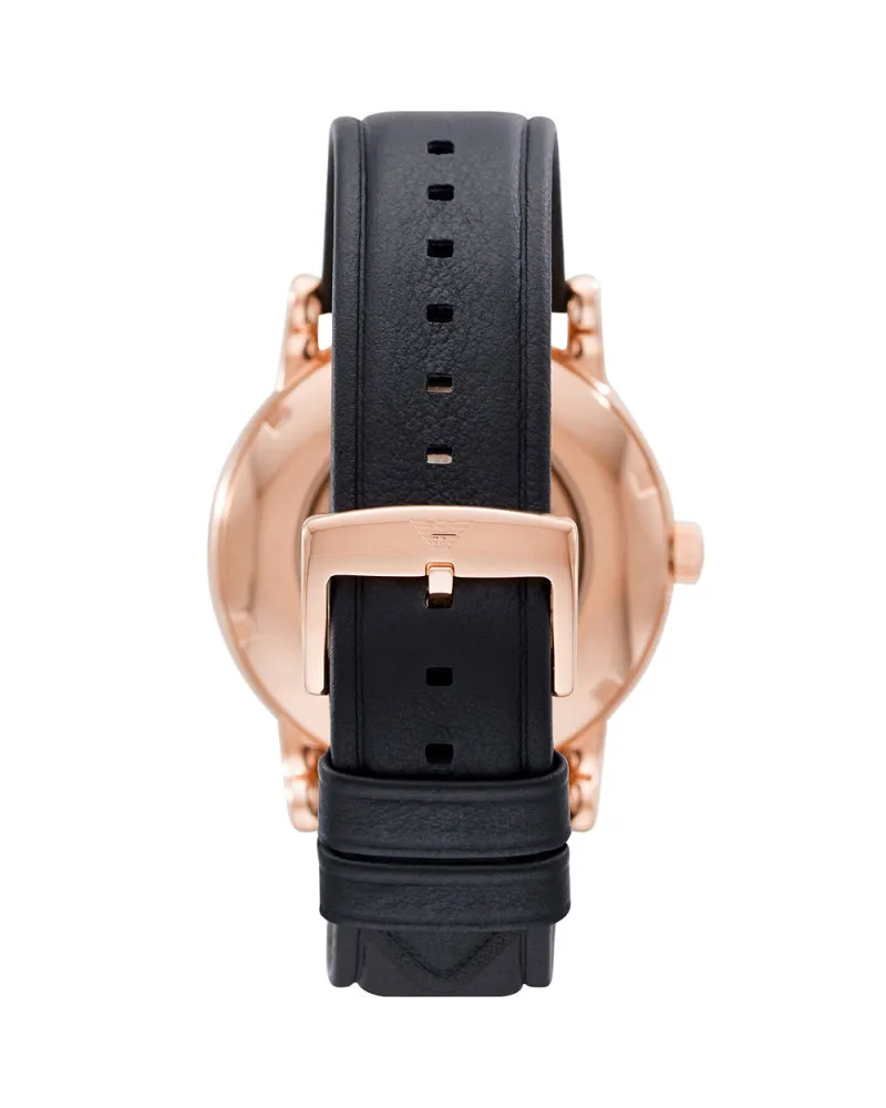 ZEGAREK MĘSKI EMPORIO ARMANI LUIGI AUTOMATIC AR60031 + BOX (zi062b)