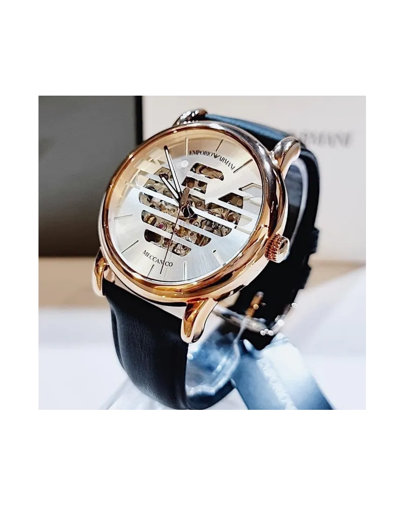 ZEGAREK MĘSKI EMPORIO ARMANI LUIGI AUTOMATIC AR60031 + BOX (zi062b)