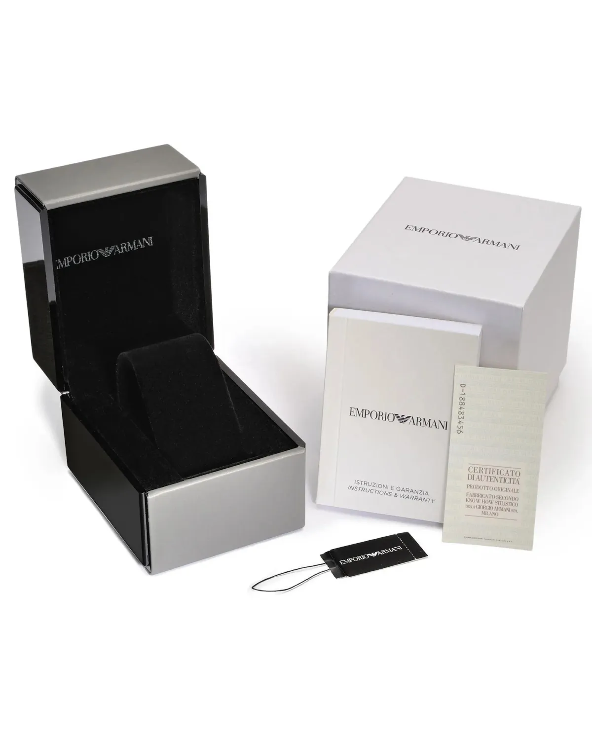 ZEGAREK MĘSKI EMPORIO ARMANI AR11589 - Diver GMT (zi112a)