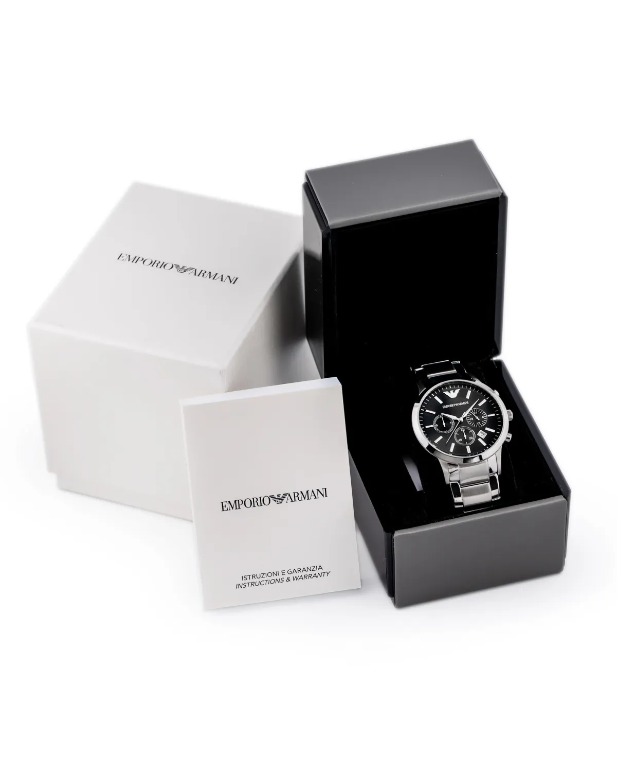 ZEGAREK MĘSKI EMPORIO ARMANI AR2434 - RENATO + BOX ZEGAREK MĘSKI EMPORIO ARMANI AR2434 - RENATO + BOX