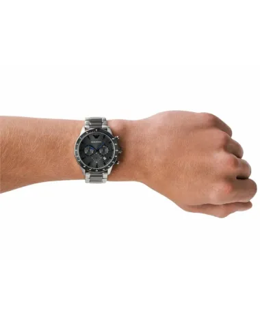 ZEGAREK MĘSKI EMPORIO ARMANI AR11391 - MARIO (zi017e) + BOX