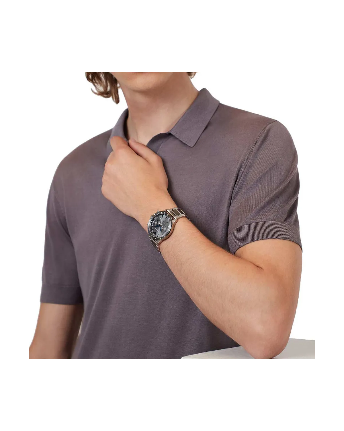 ZEGAREK MĘSKI EMPORIO ARMANI AR11391 - MARIO (zi017e) + BOX