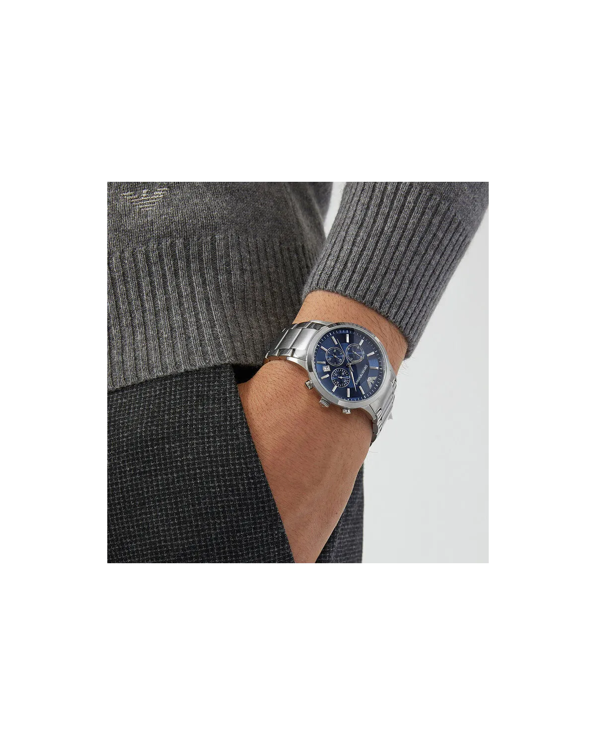ZEGAREK MĘSKI EMPORIO ARMANI AR2448 - RENATO ZEGAREK MĘSKI EMPORIO ARMANI AR2448 - RENATO