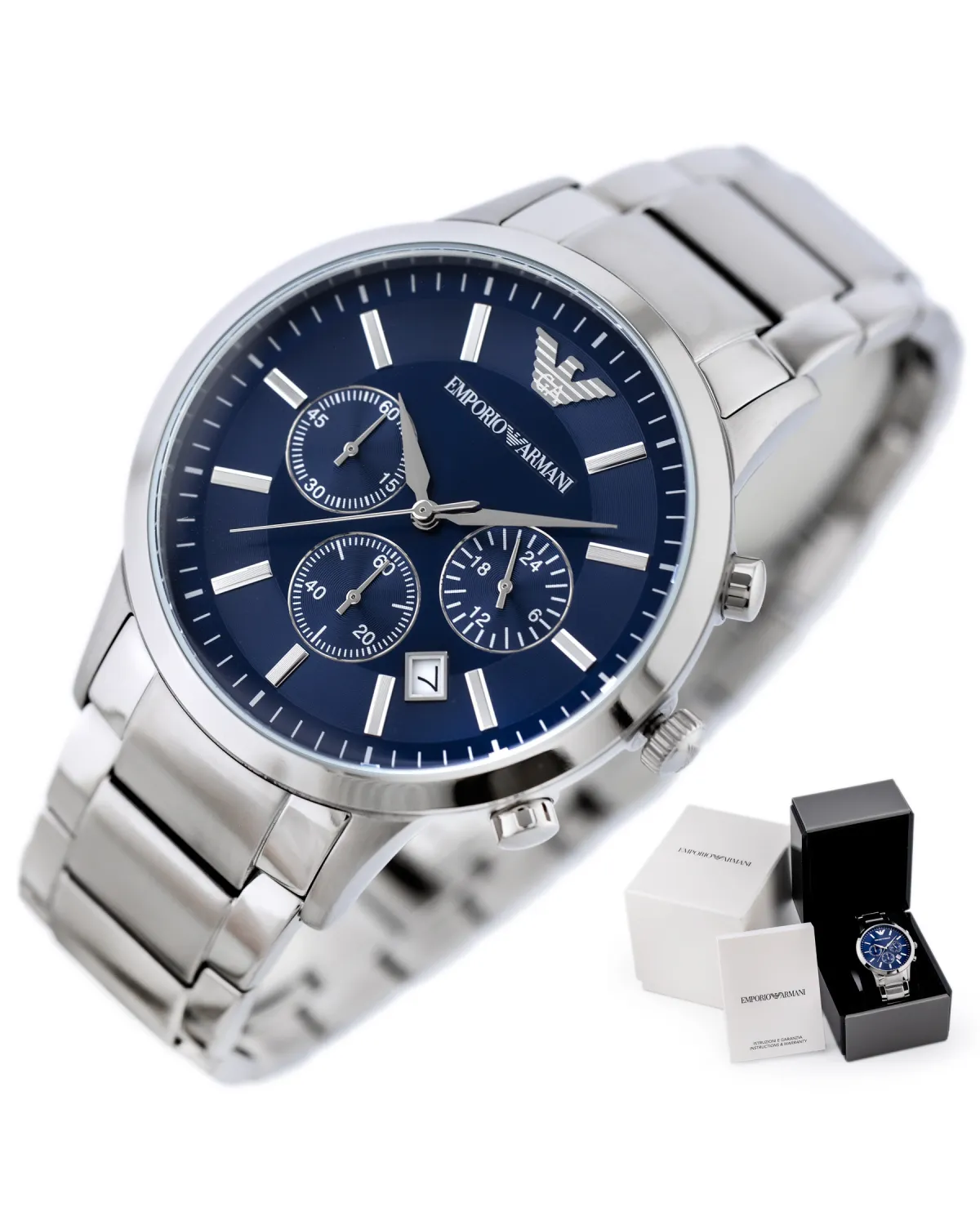 ZEGAREK MĘSKI EMPORIO ARMANI AR2448 - RENATO ZEGAREK MĘSKI EMPORIO ARMANI AR2448 - RENATO