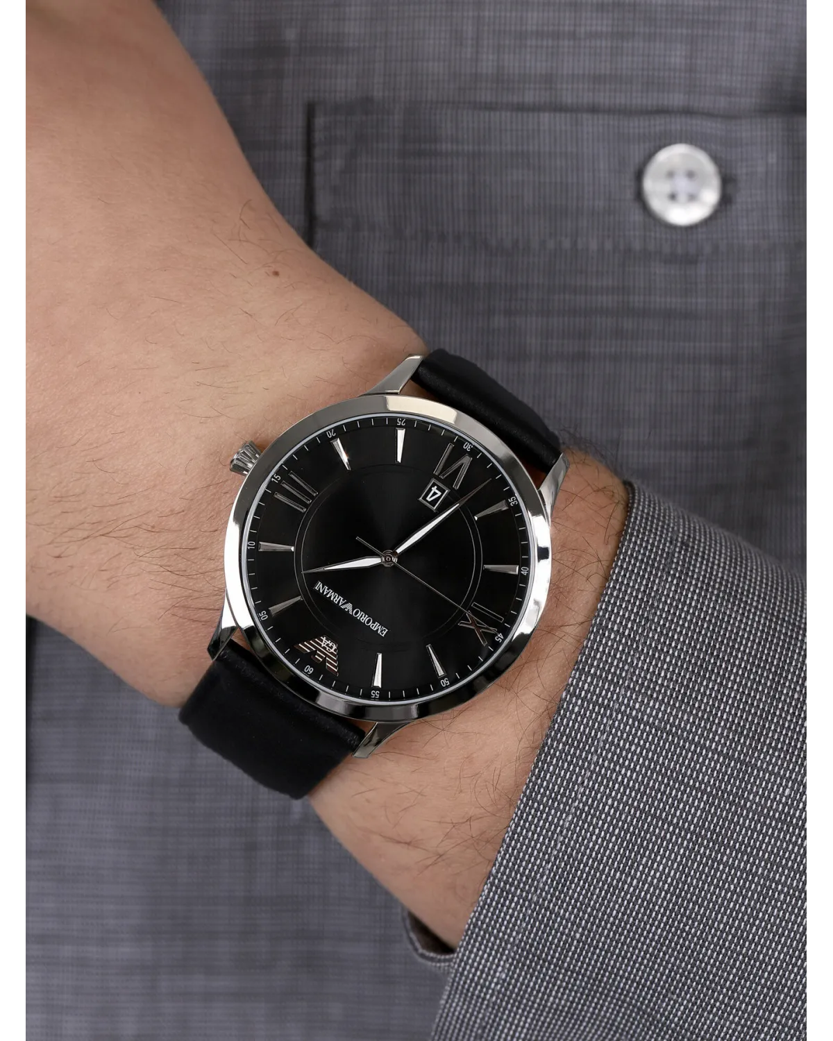 ZEGAREK MĘSKI EMPORIO ARMANI AR11210 - GIOVANNI (zi079b) + BOX ZEGAREK MĘSKI EMPORIO ARMANI AR11210 - GIOVANNI (zi079b) + BOX