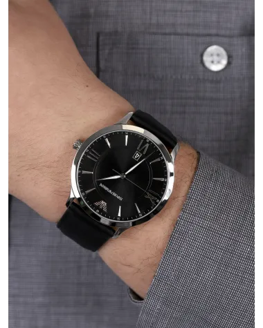 ZEGAREK MĘSKI EMPORIO ARMANI AR11210 - GIOVANNI (zi079b) + BOX ZEGAREK MĘSKI EMPORIO ARMANI AR11210 - GIOVANNI (zi079b) + BOX